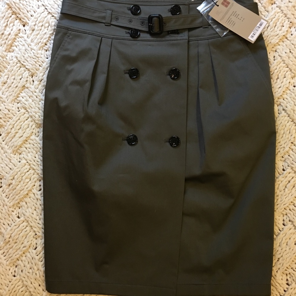 Burberry Skirt Size 6, New With Tags